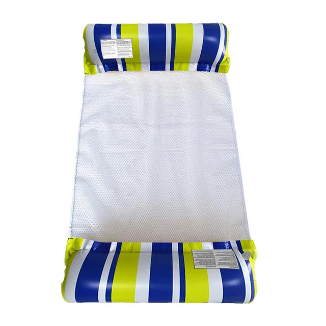 Summer Inflatable Floating Water Mattresses Hammock Lounge Chairs Pool Float Sports Toys Carpet Float Pool Accessories