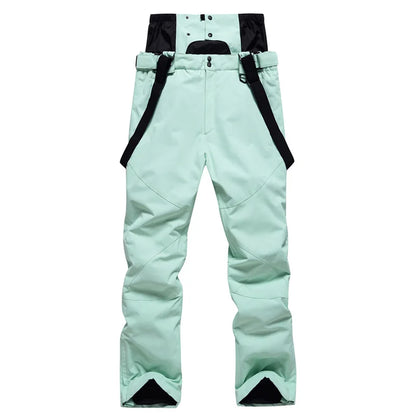 Women and Men's Ski Trousers Windproof Waterproof Snowboarding Winter Outdoor Warm Breathable Snow Male Female Sports Pants