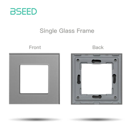 BSEED EU Standard Wifi Socket Smart Plug Function Part Only Power Monitor Timing Smart Home Alexa Voice Control  Bule Backlight