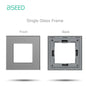 BSEED EU Standard Wifi Socket Smart Plug Function Part Only Power Monitor Timing Smart Home Alexa Voice Control  Bule Backlight