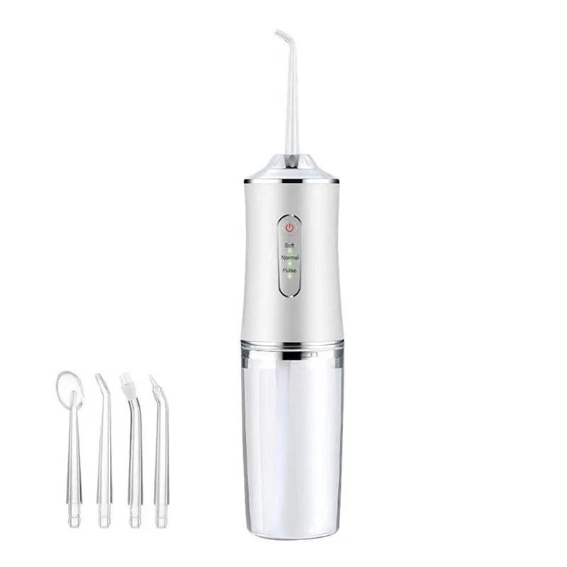 Xiaomi Portable Electric Dental Water Flosser Oral Irrigator Dental Bed Sprinkler Jet Toothpick 4 Nozzle Mouth Washing Machine