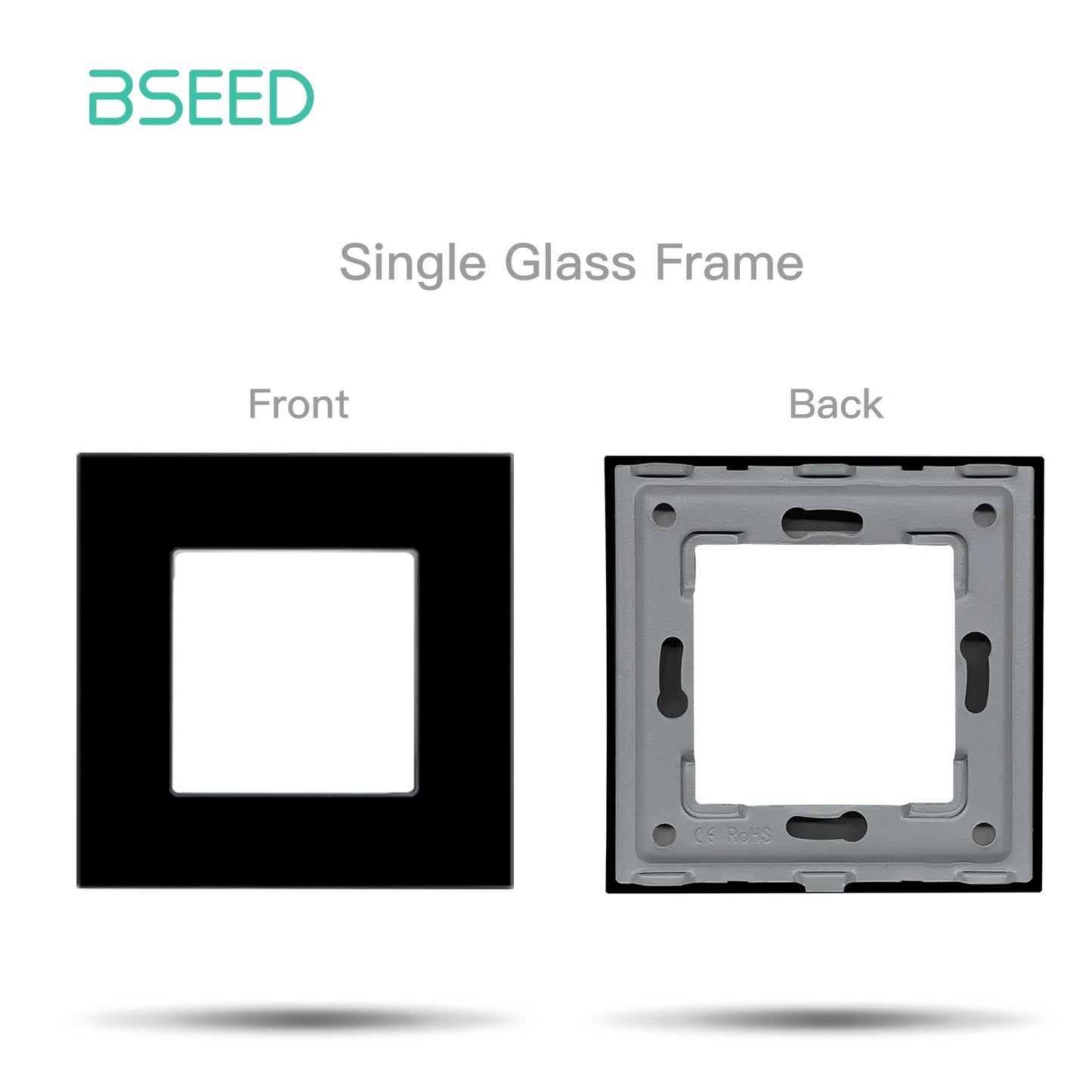 BSEED EU Standard Wifi Socket Smart Plug Function Part Only Power Monitor Timing Smart Home Alexa Voice Control  Bule Backlight