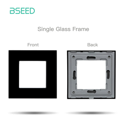 BSEED EU Standard Wifi Socket Smart Plug Function Part Only Power Monitor Timing Smart Home Alexa Voice Control  Bule Backlight