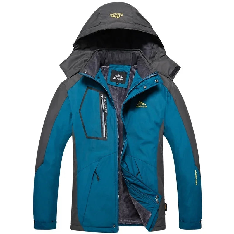 Casual Outdoor Jacket Men's Winter Thermal Army Waterproof Windbreaker Jackets Male Breathable UV protection Overcoat Ski Coats