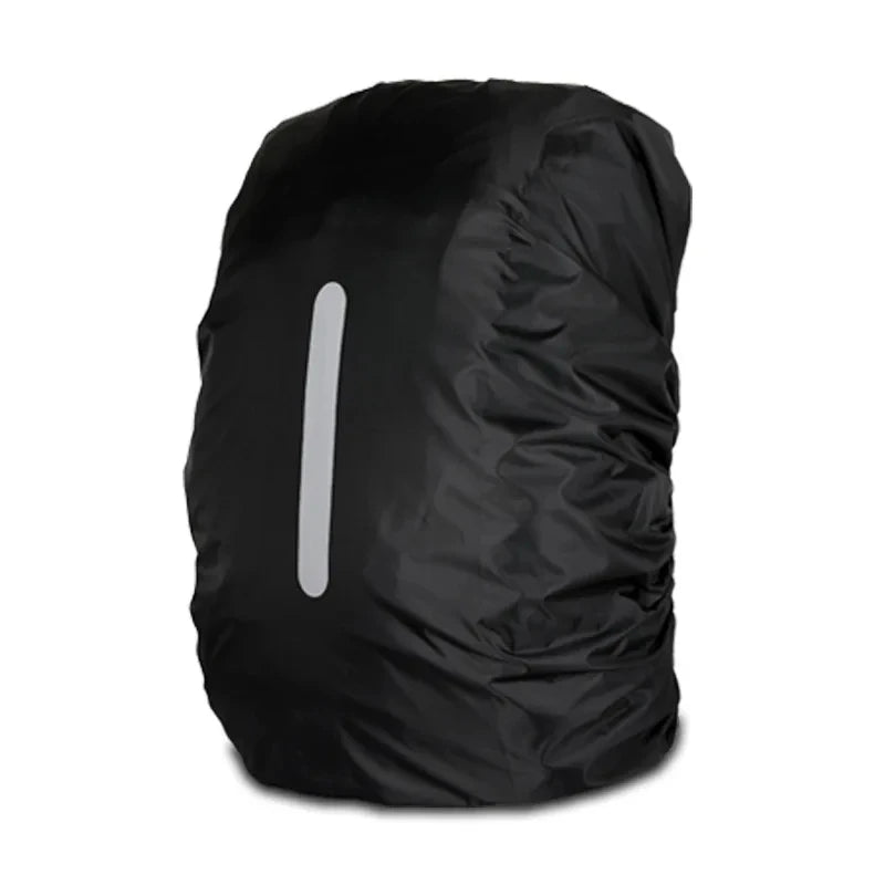 Waterproof Backpack Rain Cover 15-75L Outdoor Sport Cycling Safety Light Rain Cover Outdoor Camping Hiking Bag Rain Cover