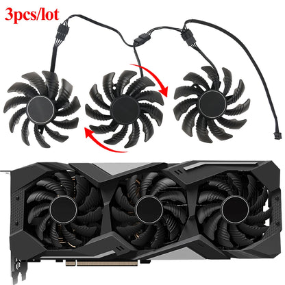 Video Card Fan For Gigabyte GeForce RTX 3060 3070 Gaming RTX 3060Ti 3070Ti Ti Eagle 78MM PLD08010S12HH Graphics Card Cooling Fan