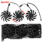 Video Card Fan For Gigabyte GeForce RTX 3060 3070 Gaming RTX 3060Ti 3070Ti Ti Eagle 78MM PLD08010S12HH Graphics Card Cooling Fan