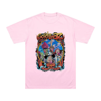 THE MOUNTAIN TOUR 2026 T Shirts Gorillazs Football World Cup Fashion High Street Streetwear Summer Unisex Pure Cotton Loose Tees