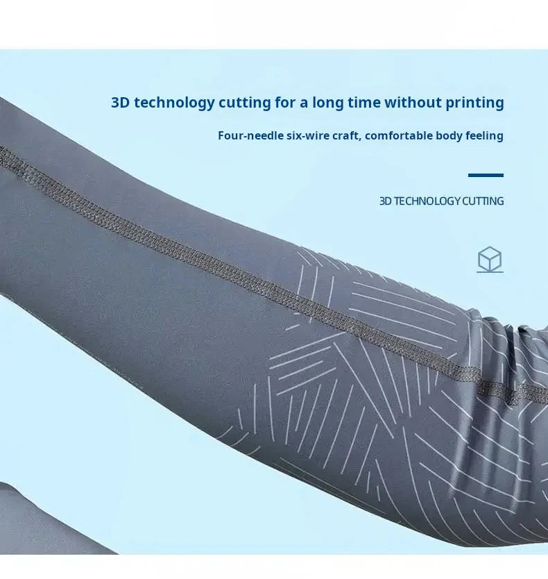 Inbike Arm Sleeve Sunscreen Breathability Sports Protection High Elasticity Bicycle Sleeves Cycling Sleeves Man Uv Protection