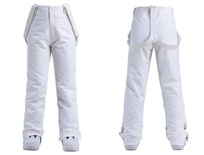 New Fashion Letter Women Ski Suit Winter Windproof Waterproof Snowboarding Jacket and Pants Snow Walking Clothes Female Snowsuit