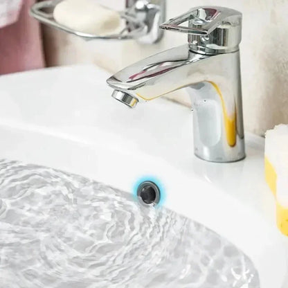 24/1Pcs Faucet Wash Basin Overflow Ring Sink Overflow Cover Home Kitchen Bathroom Basin Trim Bath Sink Round Hollow Ring Plug