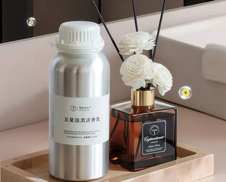 Large Bucket of Essential Oil Replenishment Liquid, Living Room Fragrance, Bedroom Aroma, Toilet Deodorization, Fresh Air