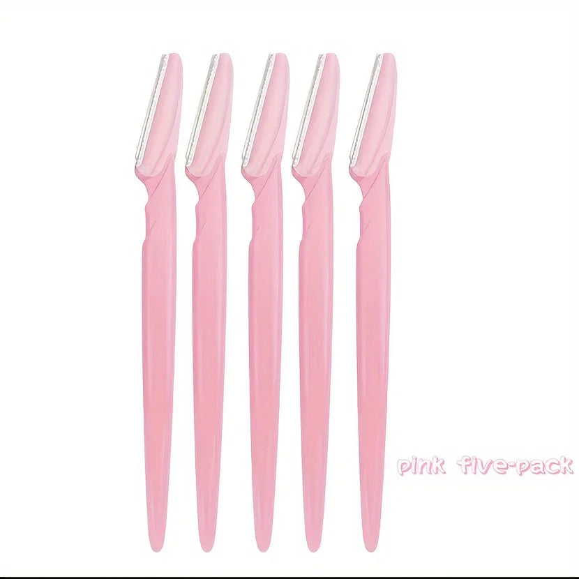 3/5/6/10/12 Piece Multi-Purpose Eyebrow Shaver Set - Gentle Facial Hair Trimmer Easy Grooming and Shaping Kit - Smooth Skin