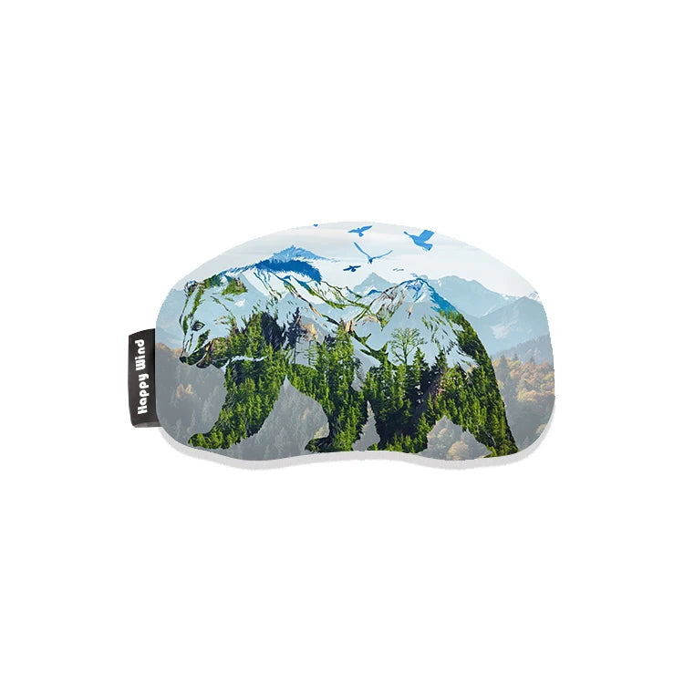 Goggle Cover Protective Soft Fabric Skiing Goggles Protector Stretchy Outdoor Sports Ski Glasses Cover Cool Skiing Eyewear Cover