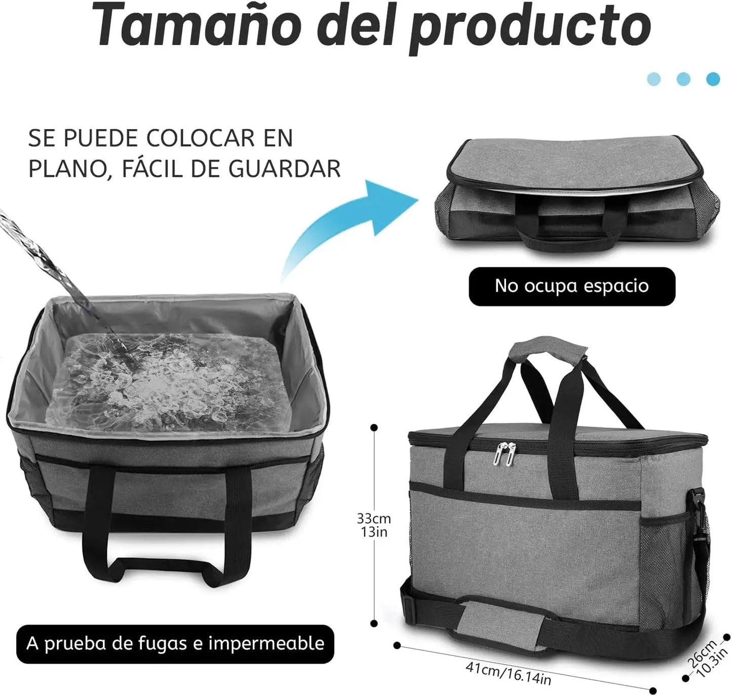 Outdoor Picnic Bags Large Capacity Leakproof Lunch Cooler Bags for Women Men Outdoor Travel Picnic Thermal Insulation Bag Box