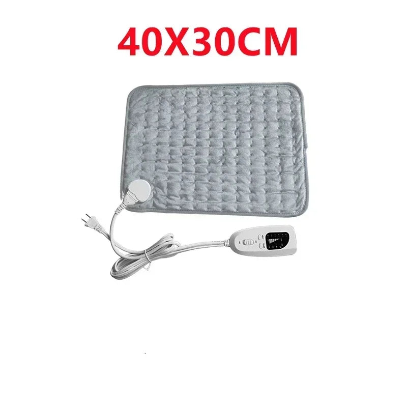 Electric Heating Pad Adjustable Warm Body Blanket Heated Blanket Waist Back Leg Warming Mat with Intelligent Timing Heated Pad
