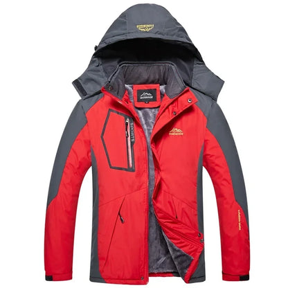 Casual Outdoor Jacket Men's Winter Thermal Army Waterproof Windbreaker Jackets Male Breathable UV protection Overcoat Ski Coats