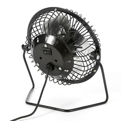 4-inch USB Strong Wind Silent MINI Fan Desk 360 Degree Rotatable Summer Cooling Portable Fan for Laptop Notebook Ofiice