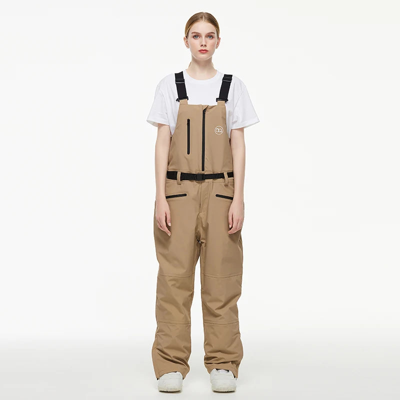 Men's and Women's Ski Pants, Bibbed Snowboard Pants, Bibs Snow Pants, Ski Suit Bibs, Snowboard Bib Trousers, 2025 New