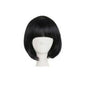 Lady Wig Women's Short Straight Bangs Full Hair Wigs Cosplay Party Hair Bob Wig Multiple Color Synthetic Hair