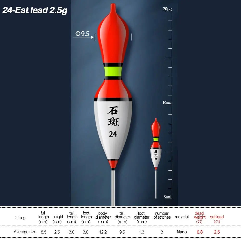Slip Drift Tube Rock Fishing float New Indicator Fluctuate Floats Bobbers Mix Size Assorted Sizes Light Stick Floats fishing