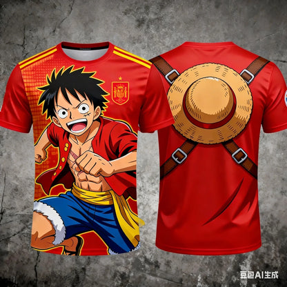 2026 New Spanish Football Team T Shirt Special Edition Football Team Fan Jersey Spectator Clothing Gift for Friends and Family