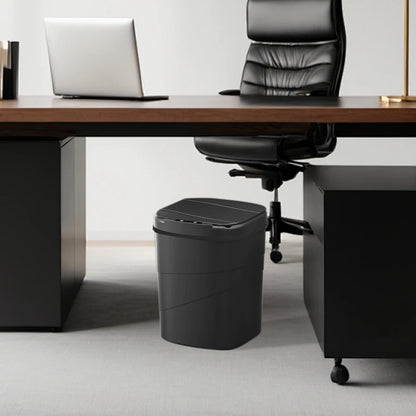 Smart Sensor Touchless Automatic Closing Trash Can Battery Powered for Kitchen Bathroom House Office