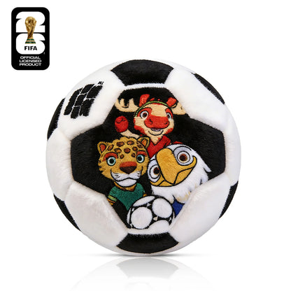 FIFA World Cup 2026 Soccer Ball Throw Pillow Football Style Pillow, 11.8in Trophy Design Cushion for Bedroom Living Room