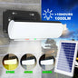 New Solar Light 2700K/4500K/6000K Dimmable Indoor Outdoor LED Solar Lamp with Remote Control IP65 Waterproof Solar Spotlight