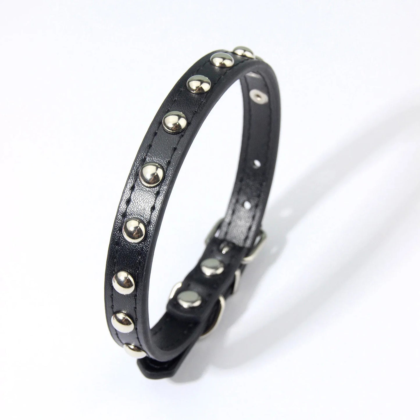 Rivets Anti-Bite Leather Dog Cat Collars Pu For Small Medium Large Dogs Pet Collar Pet Products Kitten Puppy Neck Strap
