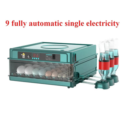 9 Eggs Automatic Incubator with Drawer Type Egg Hatcher Machine with Automatic Hydrating Egg Flipping and Temperature Contro
