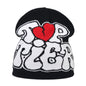 Bocca Beanie Y2K Knitting Hat For Men Women Warm Winter Autumn Letter Cartoon Streetwear Knitting Cap Hip Hop Gorras New Fashion