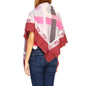 Foreign trade original single Italian autumn and winter new fashion brand printed light luxury shawl scarf