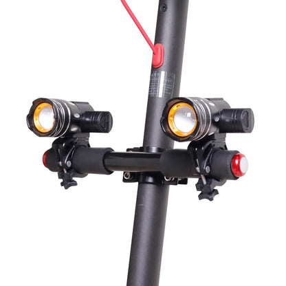 LED Headlight For Xiaomi M365 /Pro Electric Scooter Zoomable 1200mAh Battery USB Rechargeable 150LM XM-L T6 LED Light Front Lamp