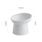 Cat Nordic Style Food Water Bowl Pet Animal Ceramic Eating Dishes High Foot Raised Puppy Cats Matte Bowls Elevated Dog Bowls