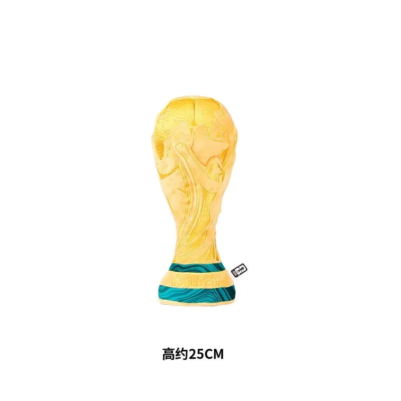 FIFA 2026 World Cup Large World Cup Trophy Plush plush filling Bag Charm Decorative Ornament Ideal Birthday Gift