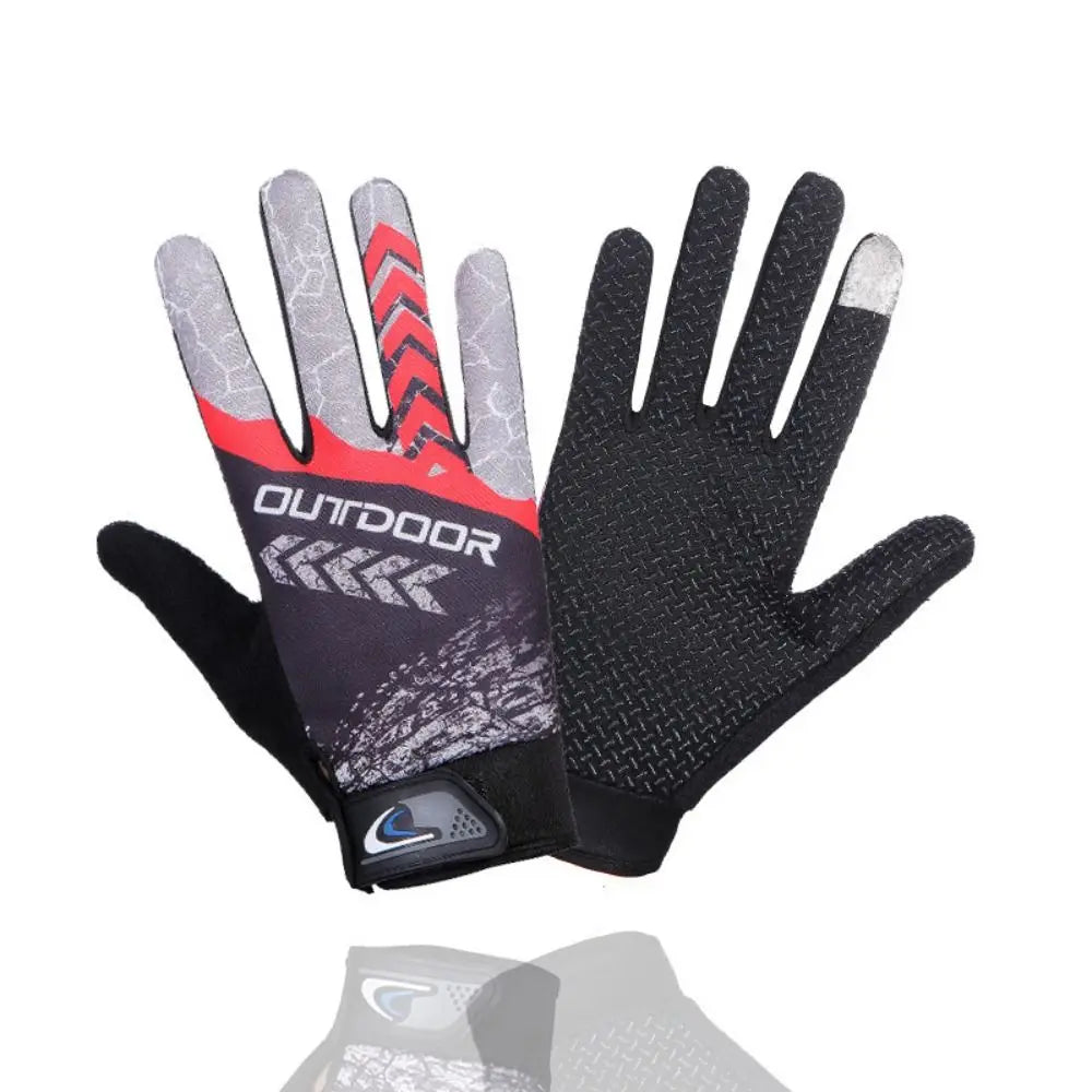 Fitness Long Fingered Unisex Mountain Bike Gloves Riding Mtb Cycling Gloves Motocross Gloves Bike Gloves Motorcycle Gloves