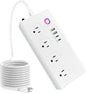 Smart socket WiFi Power Strip Multi Plug With 4 Plug 4USB Port Compatible With alexa google home Smart home Tuya Smart smartlife