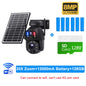 SHIWOJIA 4K 8MP 4G Solar Camera 20X Zoom Dual Lens Recording Humanoid Tracking Outdoor WIFI Camera Metal Waterproof CCTV