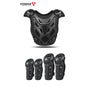 Kids Motorcycle Riding Body Armor/Elbow Knee Protector Children Motocross Back Vest Chest Off-Road Moto Cycling Protective Gear