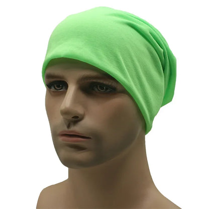 Spring Hats for Women Thin Beanies Knitted Cap Girl Autumn Cool Candy Color Beanie Men Cotton Pile of Pile Cap Bonnet Casual Cap