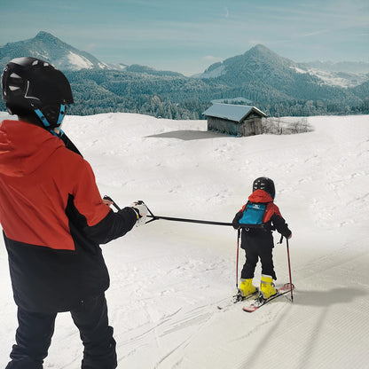Ski Harness for Kids Backpack Adjustable Snowboard Training Belt Children Speed Control Leash Skateboard Training Equipment Kid