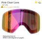 Ski Goggles with Magnetic Double Layer Yellow Lens Skiing Anti-fog UV400 Snowboard Goggles Men Women Ski Glasses Eyewear Set