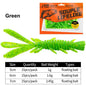 15PCS Floating Soft Shrimp Fishing Bait 5/6/7CM NED Rig Wobbler Shrimp Swim Lure Jig Salt Silicone Swimbait with Fish Attractant