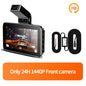 WIFI DVR Recorder Dashcam 1440P Dash Car Dash Cam Camera Dual Lens Built In  G-Sensor Loop Recording Parking Monitoring