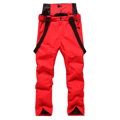 Women and Men's Ski Trousers Windproof Waterproof Snowboarding Winter Outdoor Warm Breathable Snow Male Female Sports Pants