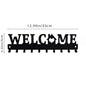 Key Holder Wall Stylish Metal Key Holder Wall: Mounted Adhesive Hanger and Organizer for All Your Essentials Wall Hooks