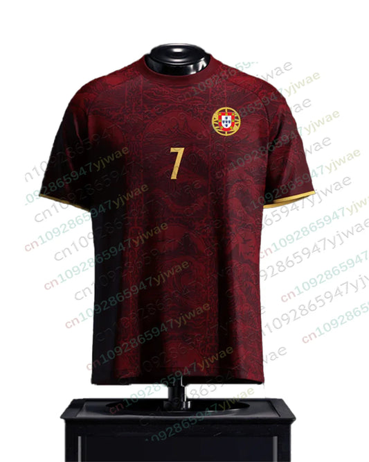 2026 Ronaldo Fan Edition Football jersey Lightweight Breathable Sportswear Top Outdoor Training Tee Summer Men's T-shirt
