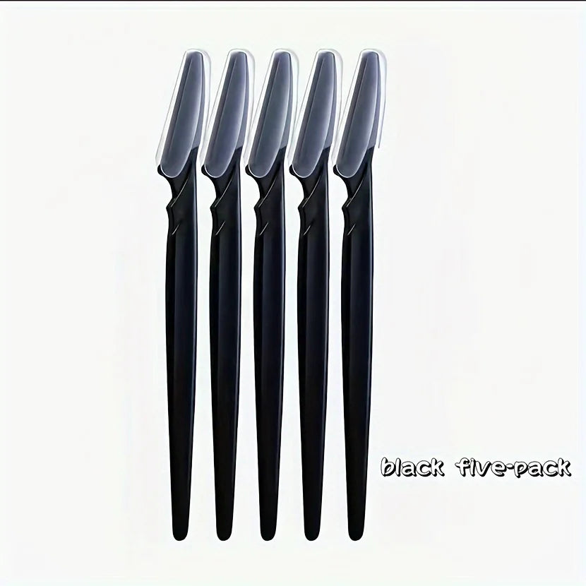 3/5/6/10/12 Piece Multi-Purpose Eyebrow Shaver Set - Gentle Facial Hair Trimmer Easy Grooming and Shaping Kit - Smooth Skin