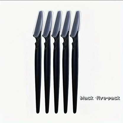 3/5/6/10/12 Piece Multi-Purpose Eyebrow Shaver Set - Gentle Facial Hair Trimmer Easy Grooming and Shaping Kit - Smooth Skin